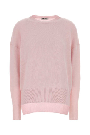 Pink cashmere oversize sweater JIL SANDER (J02GP0013J13206)