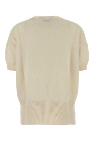 Ivory cashmere sweater Beige JIL SANDER (J02GP0014J13206)