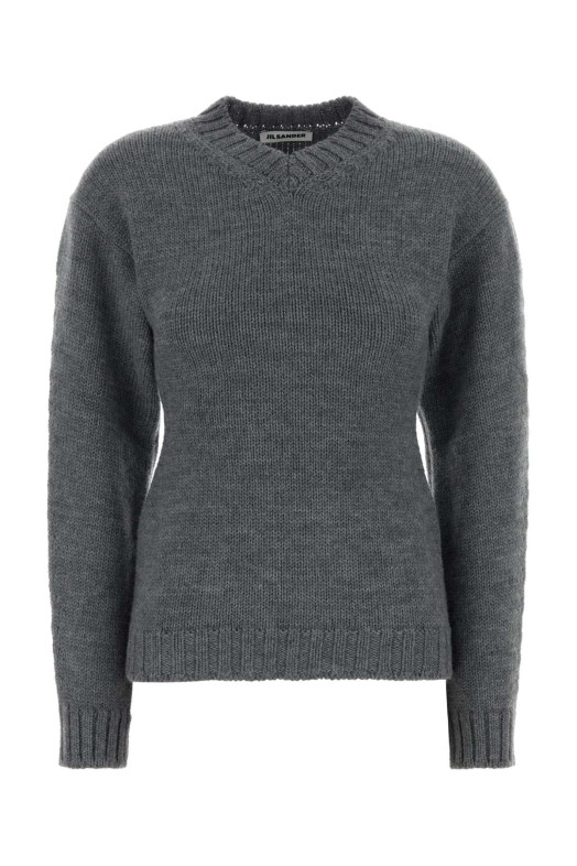 Grey wool sweater Multicolor JIL SANDER (J02GP0259J14866)