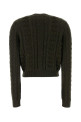 Dark green wool sweater JIL SANDER (J02GP0264J14864)