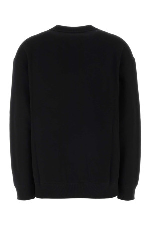 Black cotton sweatshirt JIL SANDER (J02GU0122J20128)