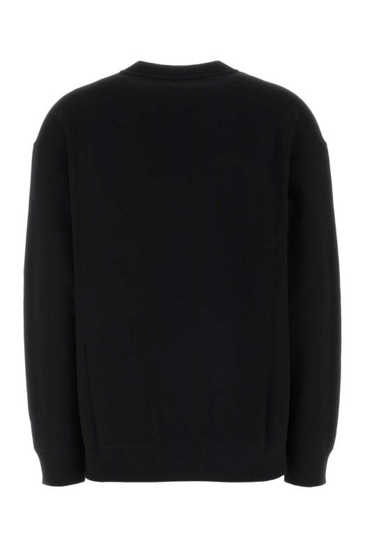 Black cotton sweatshirt JIL SANDER (J02GU0122J20128)
