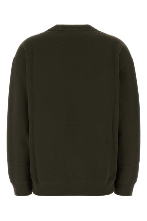 Olive green cotton sweatshirt JIL SANDER (J02GU0122J20128)