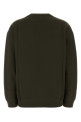 Olive green cotton sweatshirt JIL SANDER (J02GU0122J20128)