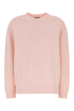 Pink cotton sweatshirt JIL SANDER (J02GU0122J20128)