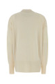 Ivory cashmere oversize cardigan Beige JIL SANDER (J02HP0009J13206)