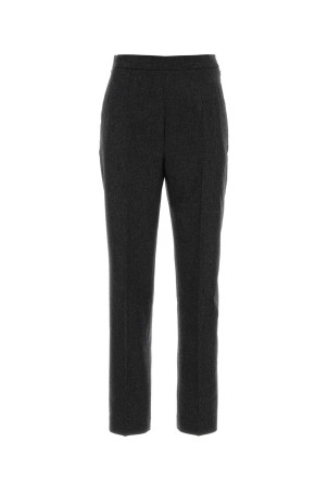 Dark grey wool pant Black JIL SANDER (J02KA0392J40333)