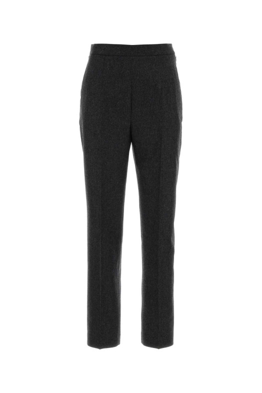 Dark grey wool pant Black JIL SANDER (J02KA0392J40333)