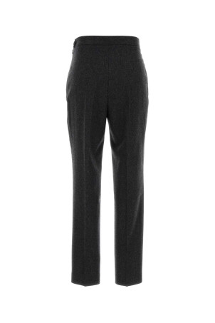 Dark grey wool pant Black JIL SANDER (J02KA0392J40333)