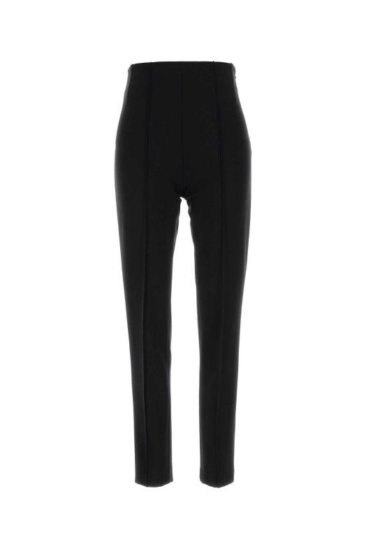 Black stretch jersey pant JIL SANDER (J02KA0404J20357)