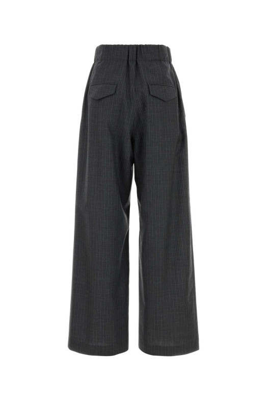 Embroidered wool wide-leg pant JIL SANDER (J02KA0433J40336)
