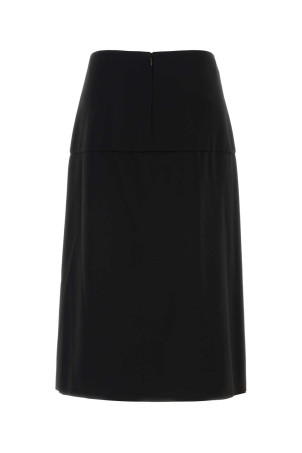 Black sable skirt JIL SANDER (J02MA0382J40356)