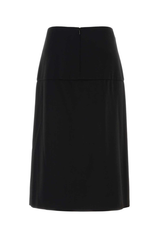 Black sable skirt JIL SANDER (J02MA0382J40356)