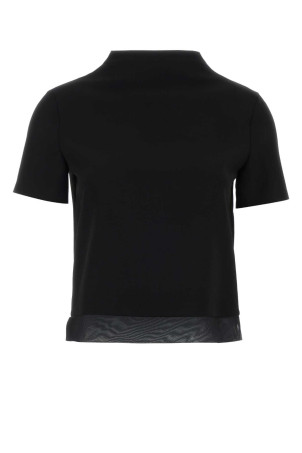 Black wool top JIL SANDER (J02NC0314J40356)
