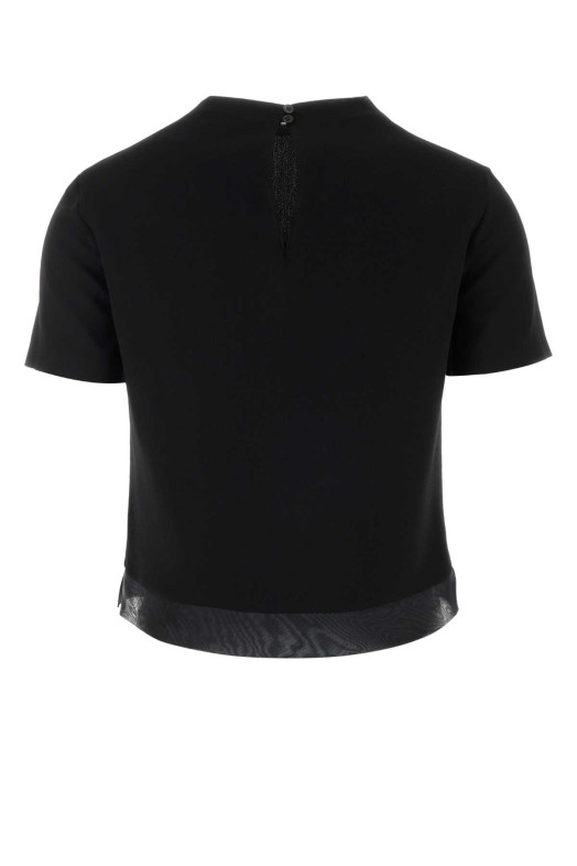 Black wool top JIL SANDER (J02NC0314J40356)