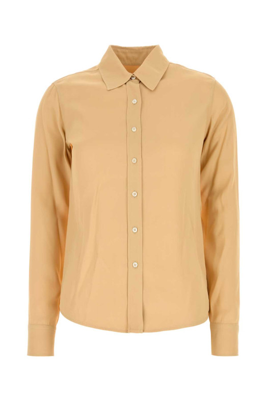Peach viscose shirt JIL SANDER (J03DL0238J65004)