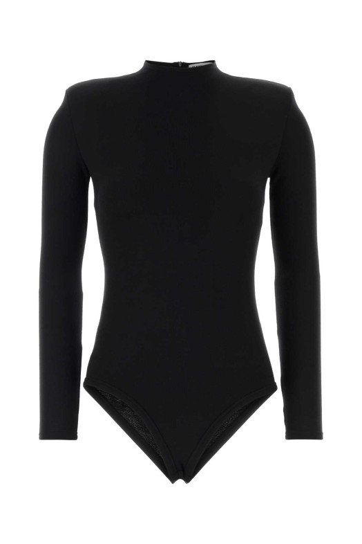 Black wool bodysuit JIL SANDER (J03NC0355J20406)