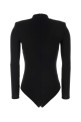 Black wool bodysuit JIL SANDER (J03NC0355J20406)