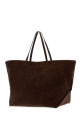 Brown suede Linea XL shopping bag JIL SANDER (J07WC0043P9316)