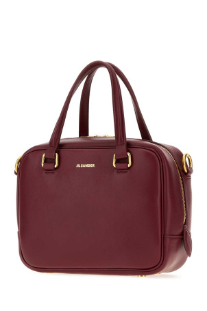 Burgundy leather small Vision handbag JIL SANDER (J07WD0117P9079)