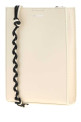 Ivory leather small Tangle shoulder bag JIL SANDER (J07WG0001P9319)