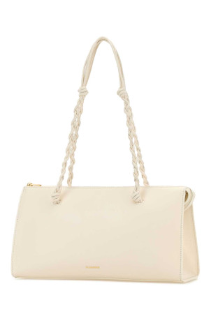 Ivory leather Tangle Tent shoulder bag JIL SANDER (J07ZH0076P4841)
