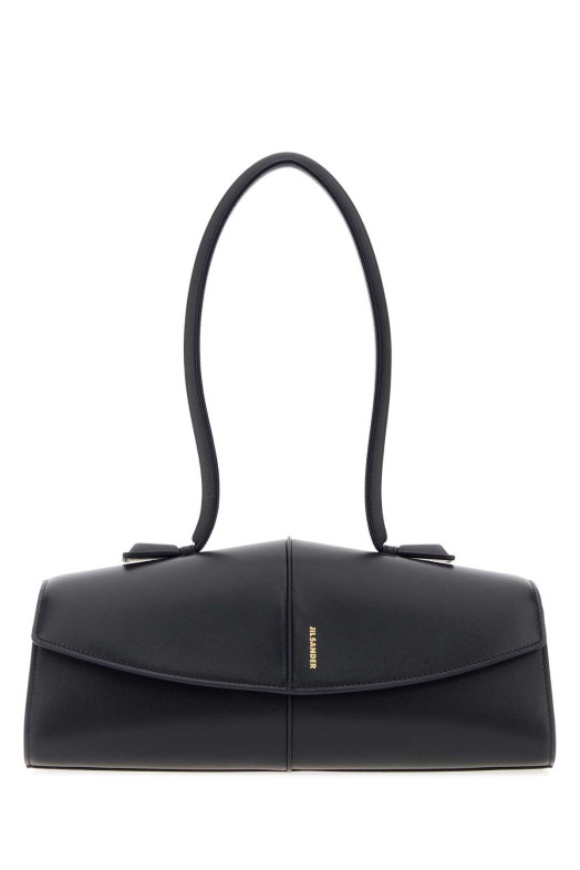 Midnight blue leather Linea shoulder bag JIL SANDER (J08ZH0104P9079)
