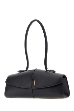 Midnight blue leather Linea shoulder bag JIL SANDER (J08ZH0104P9079)