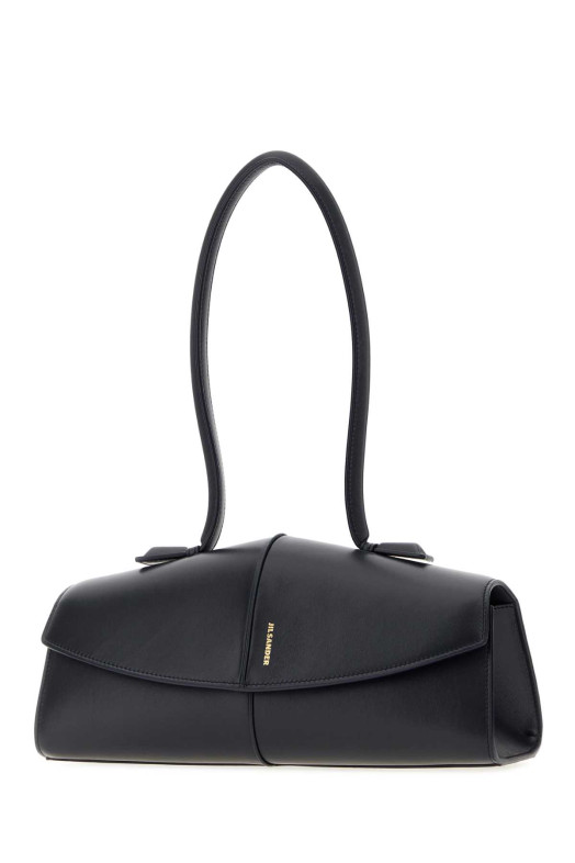 Midnight blue leather Linea shoulder bag JIL SANDER (J08ZH0104P9079)