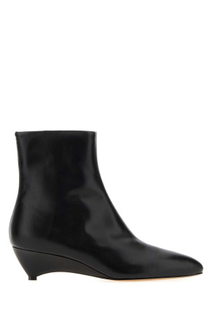Black leather Arc ankle boots JIL SANDER (J15WU0115P7689)
