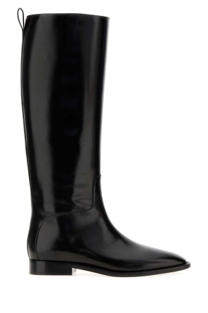 Black leather Lune boots JIL SANDER (J15WW0074P7449)