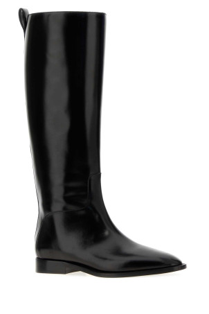 Black leather Lune boots JIL SANDER (J15WW0074P7449)