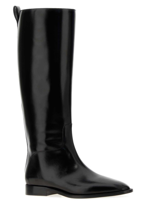 Black leather Lune boots JIL SANDER (J15WW0074P7449)