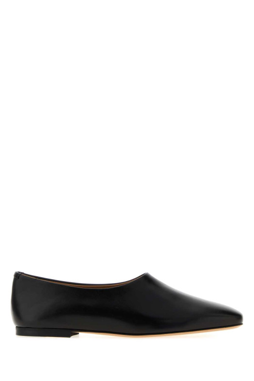 Black leather ballerinas JIL SANDER (J15WZ0050P7689)