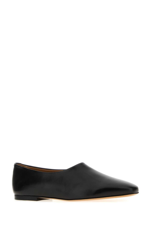 Black leather ballerinas JIL SANDER (J15WZ0050P7689)