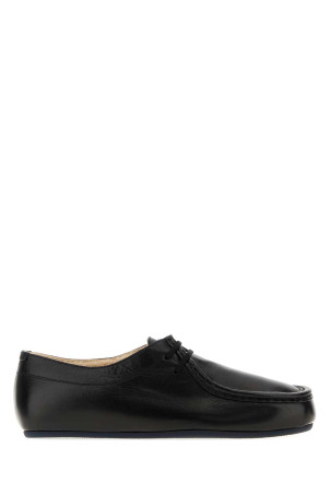Black leather lace-up shoes JIL SANDER (J15ZJ0035P7819)