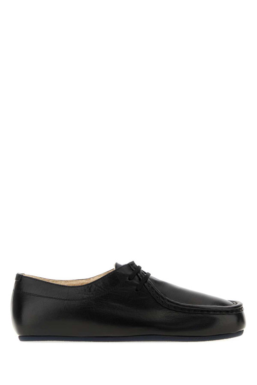 Black leather lace-up shoes JIL SANDER (J15ZJ0035P7819)