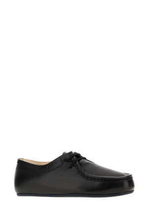 Black leather lace-up shoes JIL SANDER (J15ZJ0035P7819)