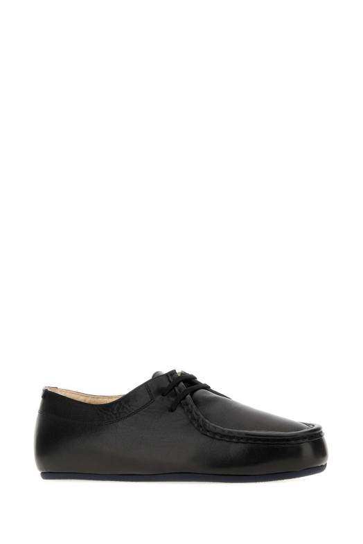 Black leather lace-up shoes JIL SANDER (J15ZJ0035P7819)