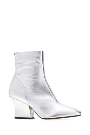 Silver leather Lune ankle boots JIL SANDER (J16WU0073P4565)