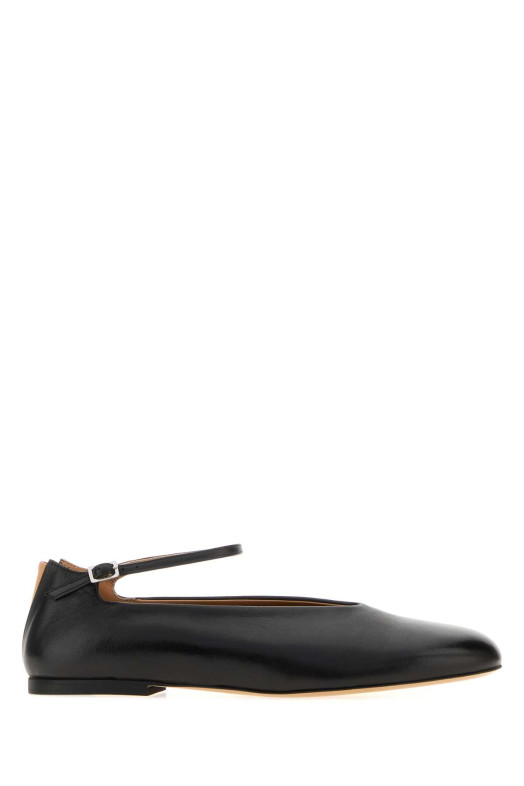 Black nappa leather Elyss ballerinas JIL SANDER (J16WZ0029P5057)