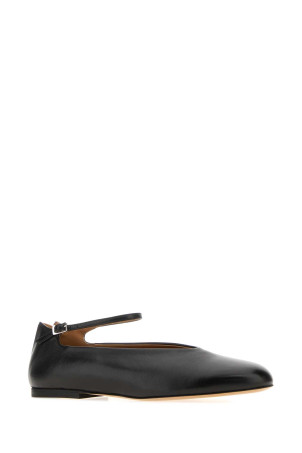 Black nappa leather Elyss ballerinas JIL SANDER (J16WZ0029P5057)