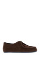 Brown suede Hood lace-up shoes JIL SANDER (J16ZJ0031P7692)