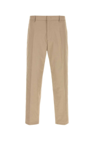 Хлопковые брюки JIL SANDER (J21KA0011J45340)