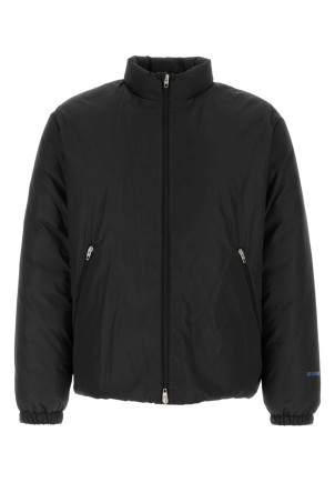 Black polyester down jacket JIL SANDER (J22AF0119J70207)