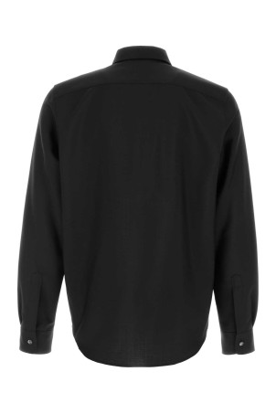 Black wool blend shirt JIL SANDER (J22DL0387J41444)
