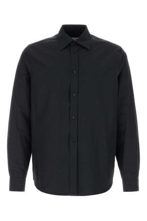 Black polyester shirt JIL SANDER (J22DL0387J74276)