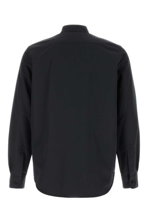 Black polyester shirt JIL SANDER (J22DL0387J74276)