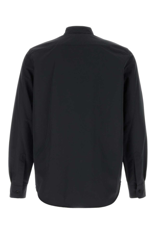 Black polyester shirt JIL SANDER (J22DL0387J74276)