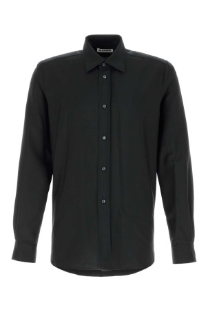 Black wool blend shirt JIL SANDER (J22DL0401J41444)